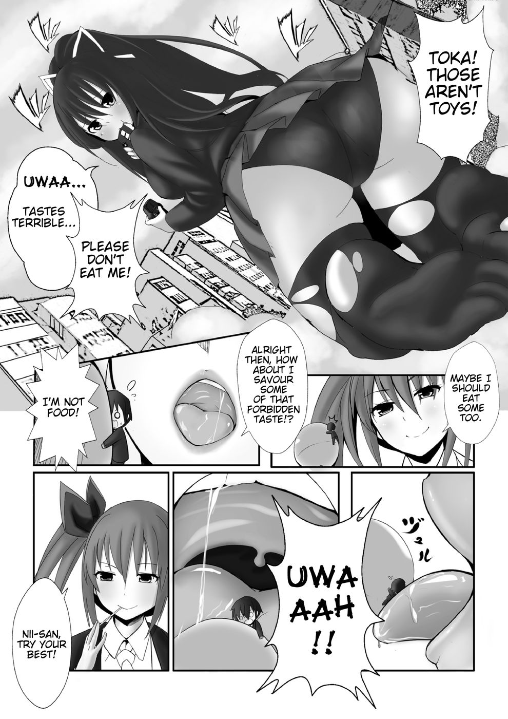 Hentai Manga Comic-Date a Titaness-Read-5